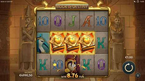 book of destiny slot  A random symbol is chosen to expand and fill the reels during your free spins bonus which, in theory, has the potential to develop some really colossal wins